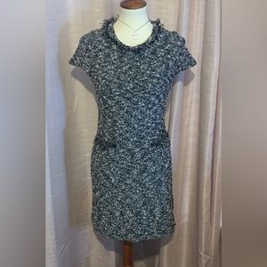 Ann Taylor Black and white dress